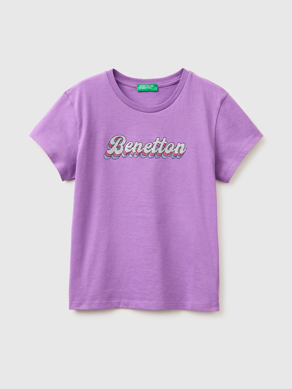 T-shirt with glitter print - ucb_image_FS