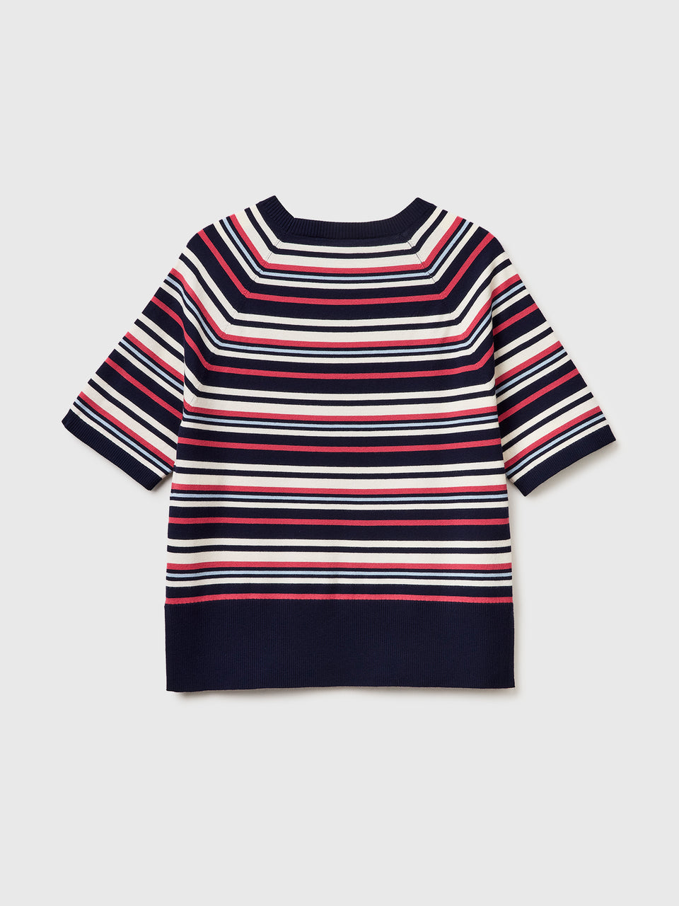 Striped short-sleeved sweater - ucb_image_BS