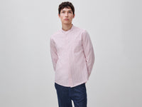 Camisa às riscas gola coreana - ucb_image_F