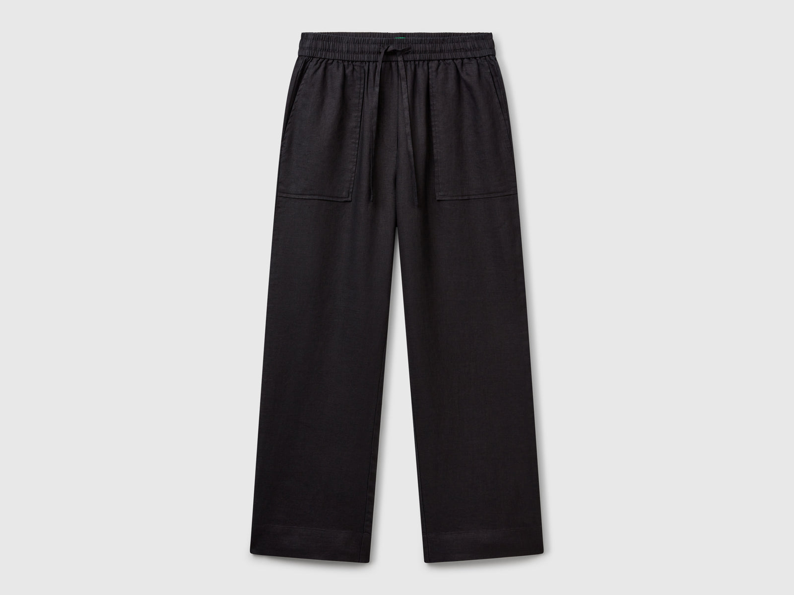 Trousers in pure linen with elastic - ucb_image_FS