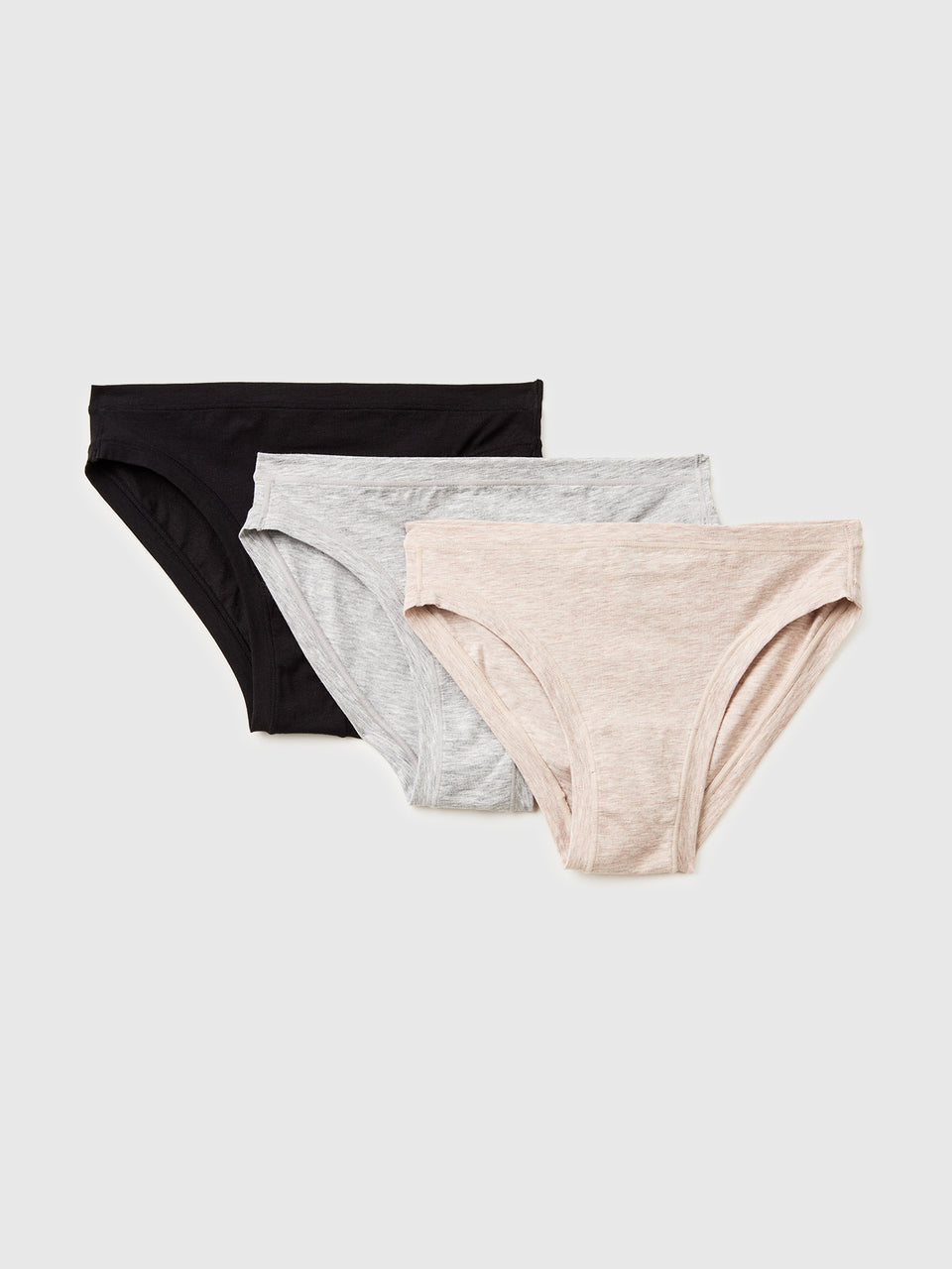 Three low-cut briefs in super stretch cotton - ucb_image_FS