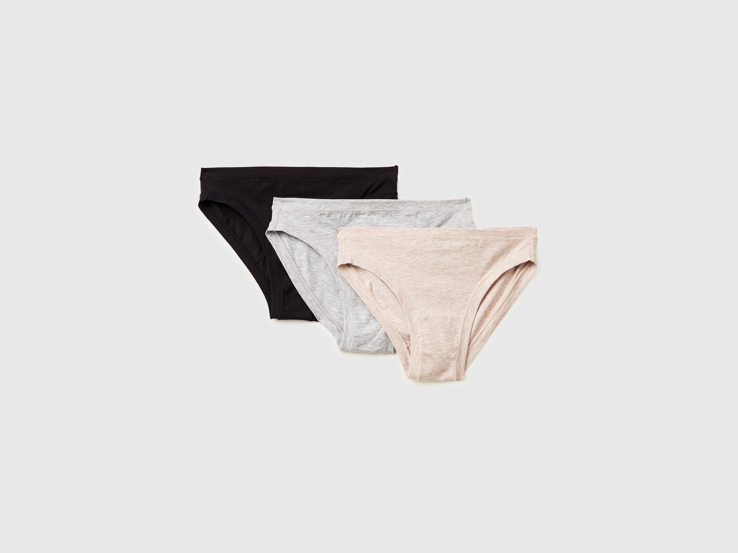 Three low-cut briefs in super stretch cotton - ucb_image_FS