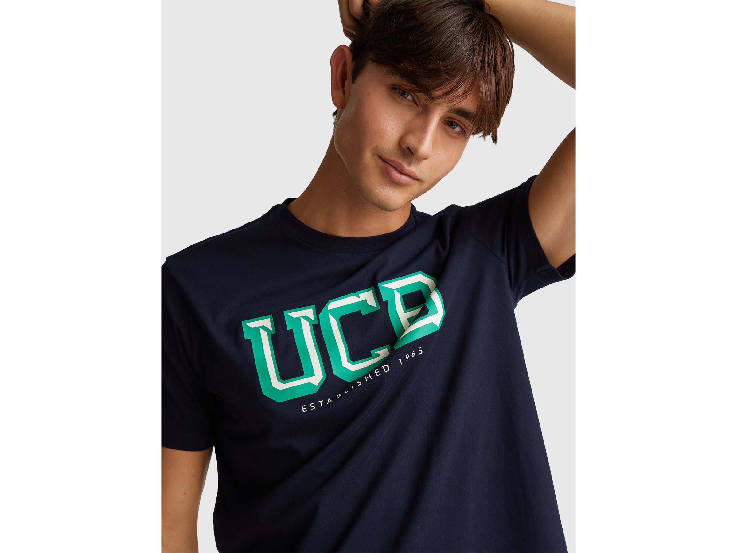 T-shirt em algodão com logótipo - ucb_image_FY