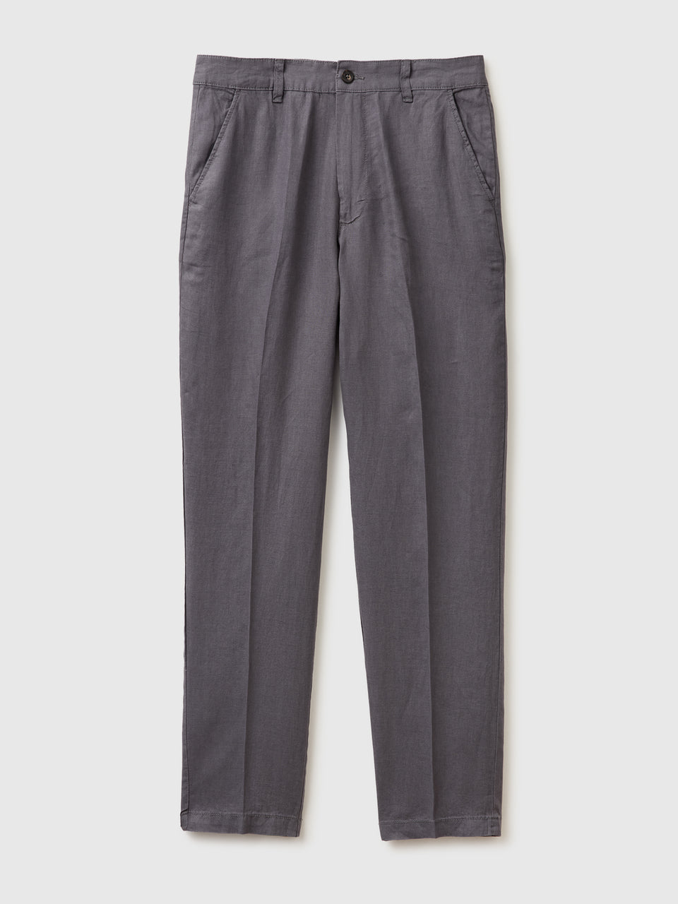 Chinos straight em puro linho - ucb_image_FS