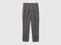 Chinos straight em puro linho - ucb_image_FS