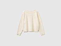 Boxy fit jacquard sweater - ucb_image_FS