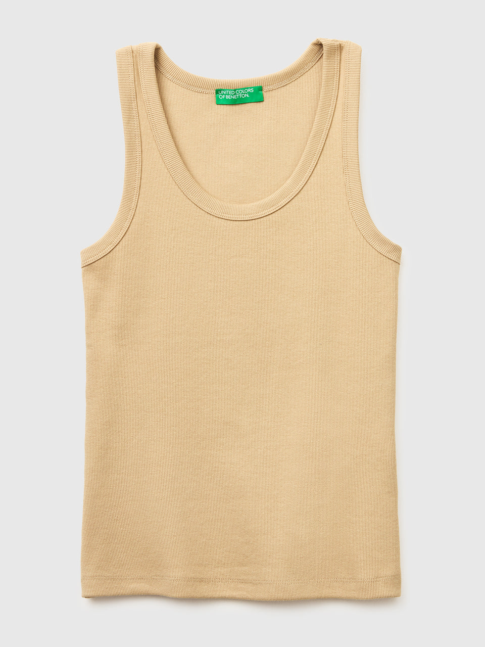 Wide-neck ribbed tank top - ucb_image_FS