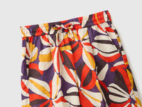 Shorts estampados em linho puro - ucb_image_FY