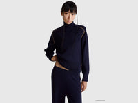 Camisola boxy fit com decote em V - ucb_image_F
