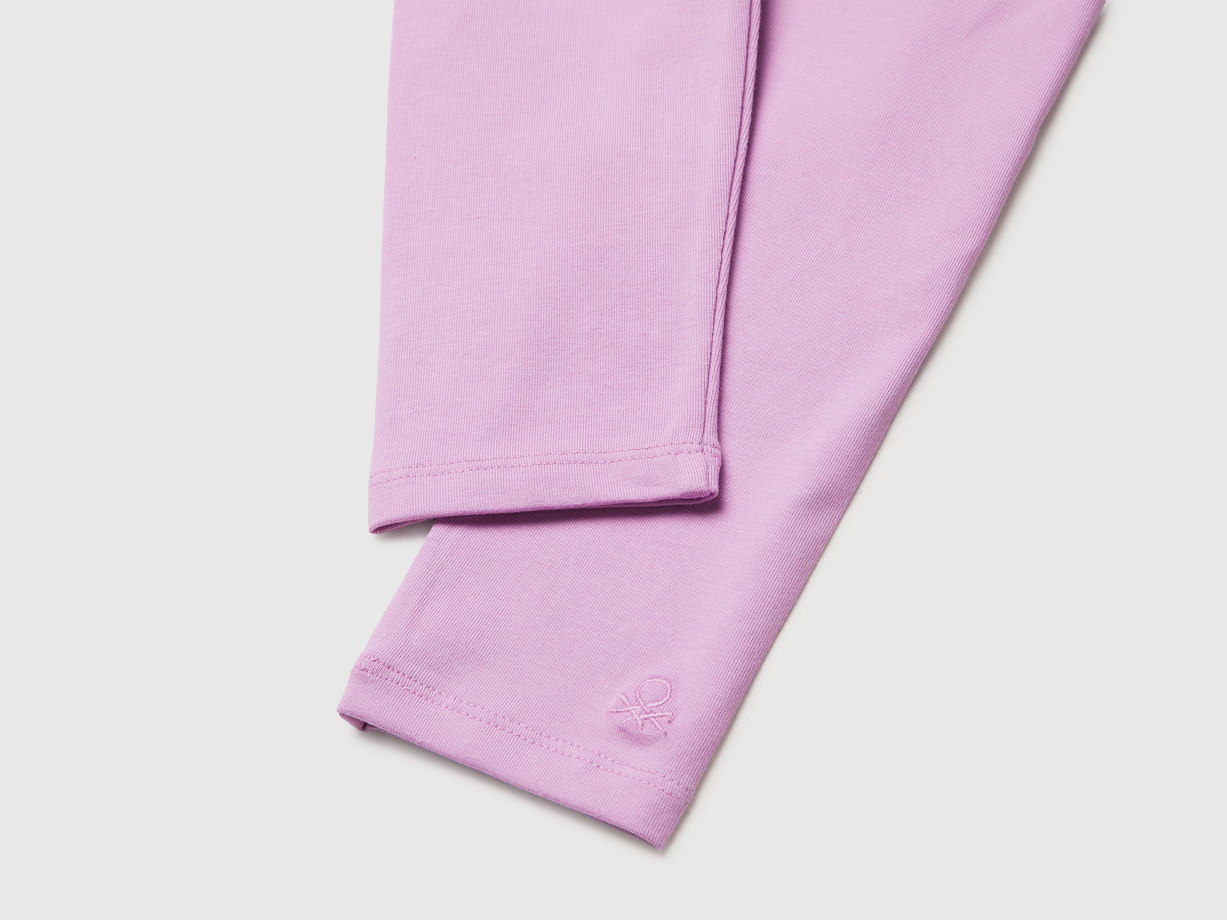 Leggings in stretch cotton with logo - ucb_image_DS1