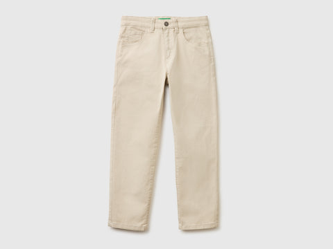 Stretch cotton trousers - ucb_image_FS