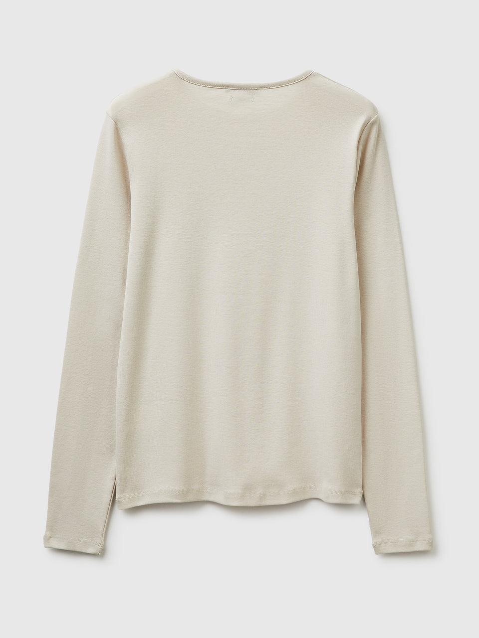 T-shirt slim fit com mangas compridas - ucb_image_BS