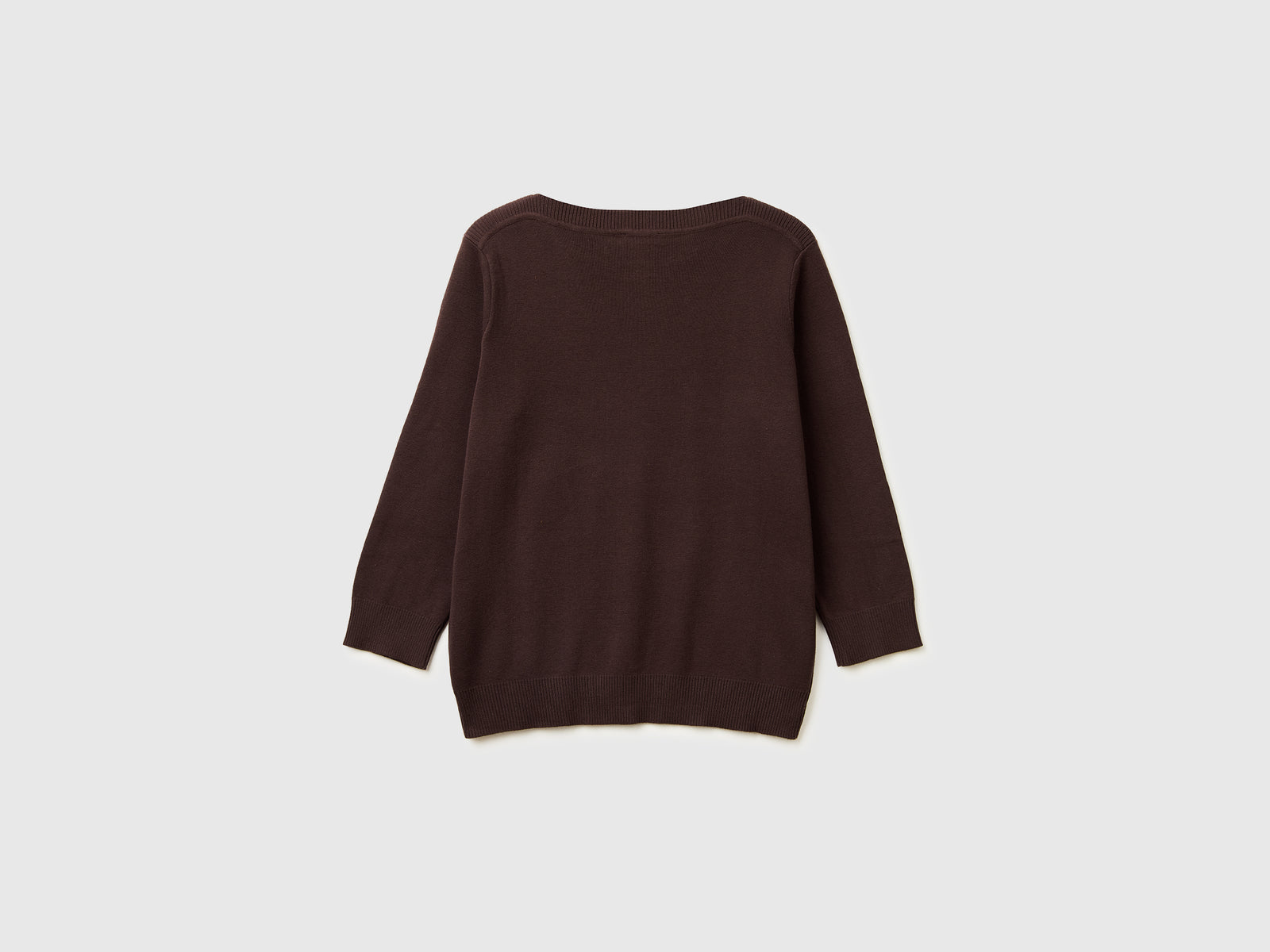 Brown sweater with boat neck - ucb_image_BS