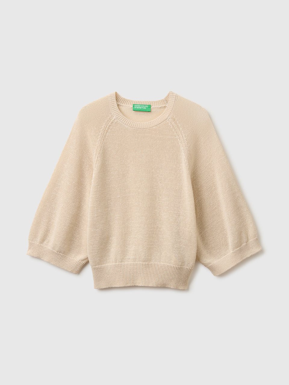 Oversized sweater in linen blend - ucb_image_FS