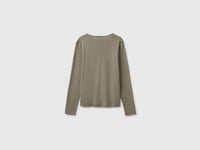 T-shirt slim fit com mangas compridas - ucb_image_BS