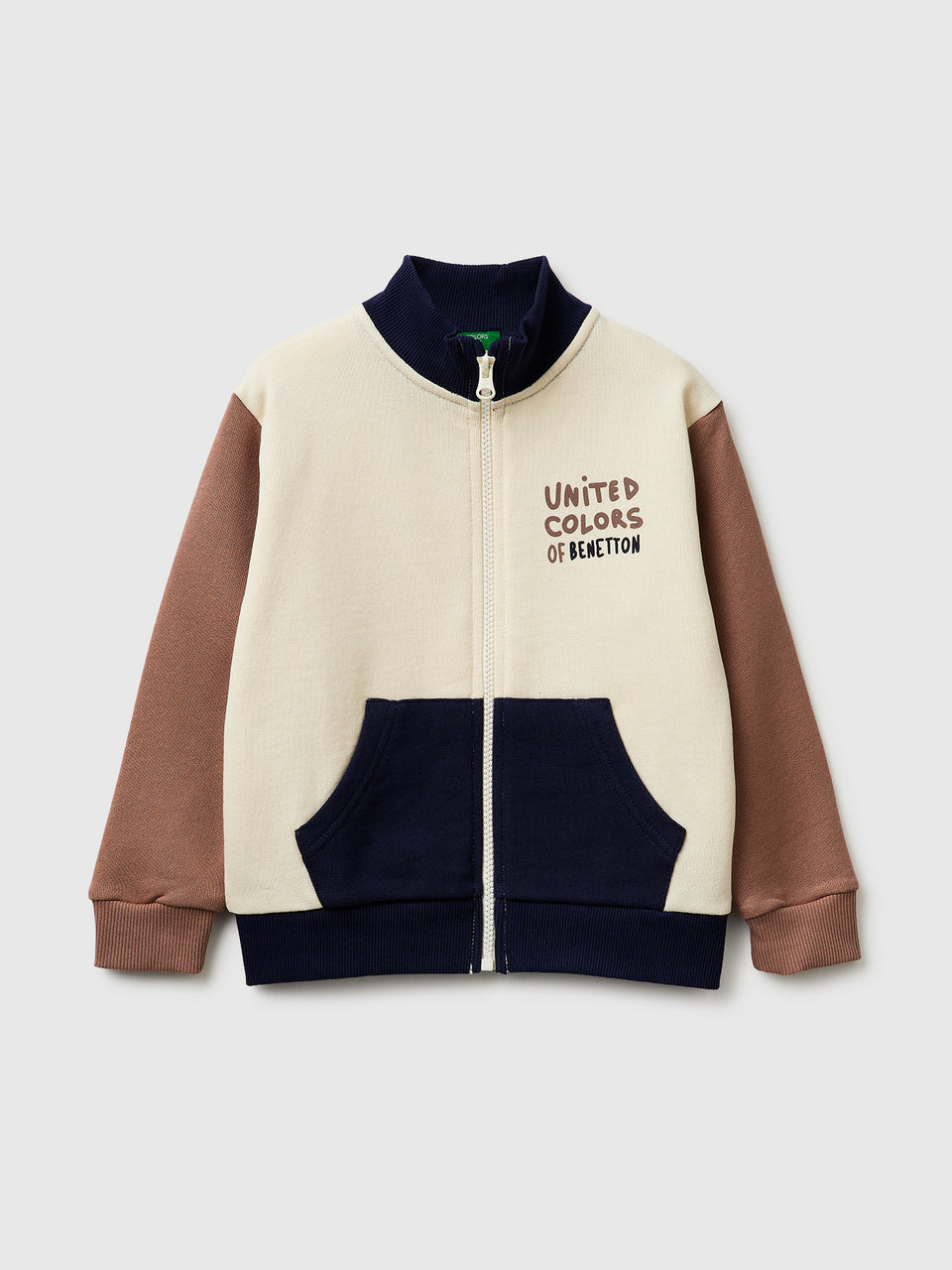 Organic cotton zip-up sweatshirt - ucb_image_FS