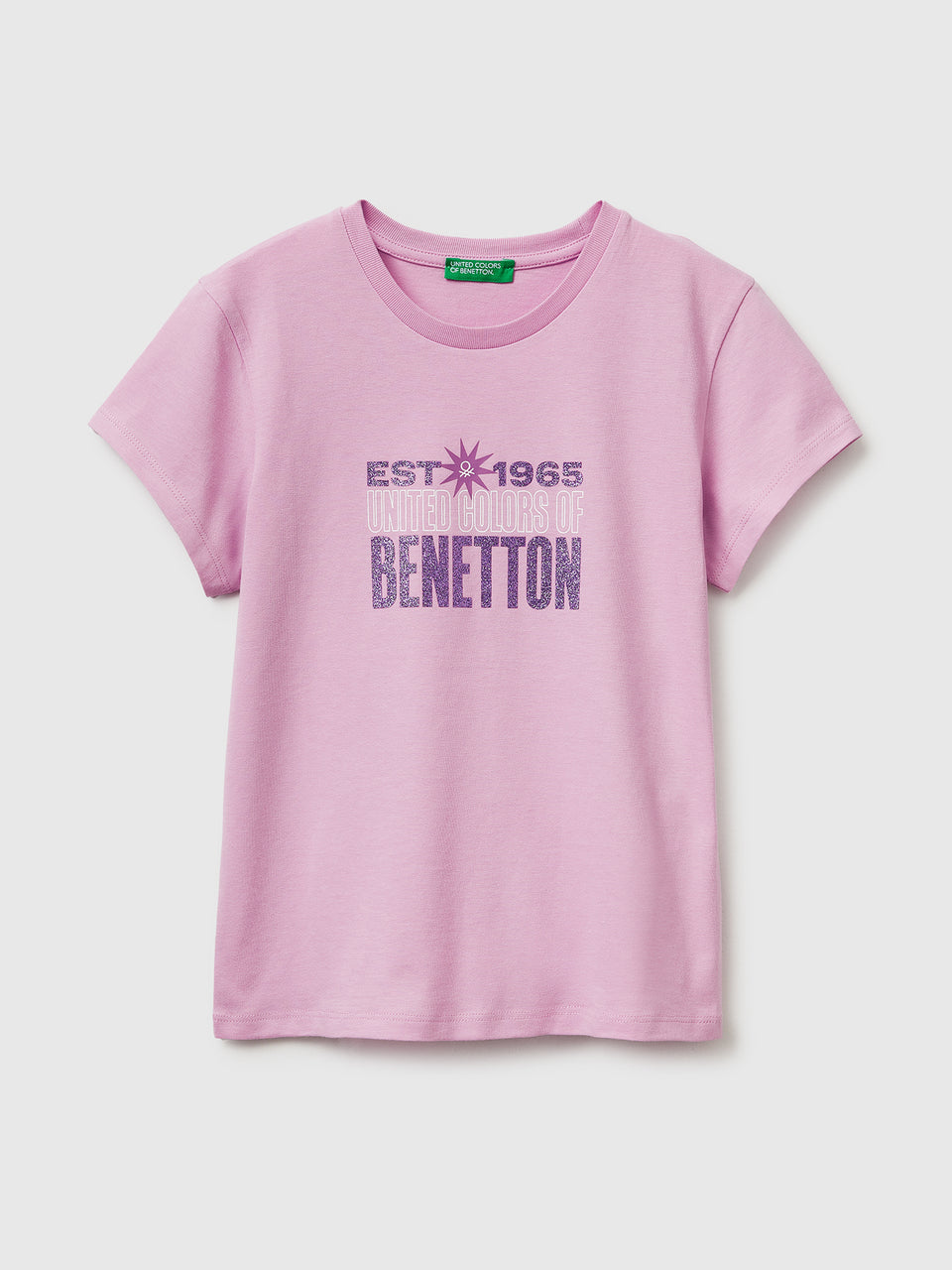 T-shirt with glitter print - ucb_image_FS
