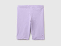 Stretch cotton short leggings - ucb_image_FS