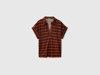Striped polo-neck T-shirt - ucb_image_FS
