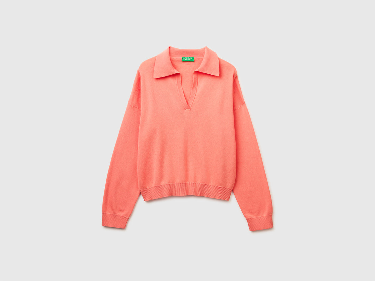 Premium cotton polo neck sweater - ucb_image_FS