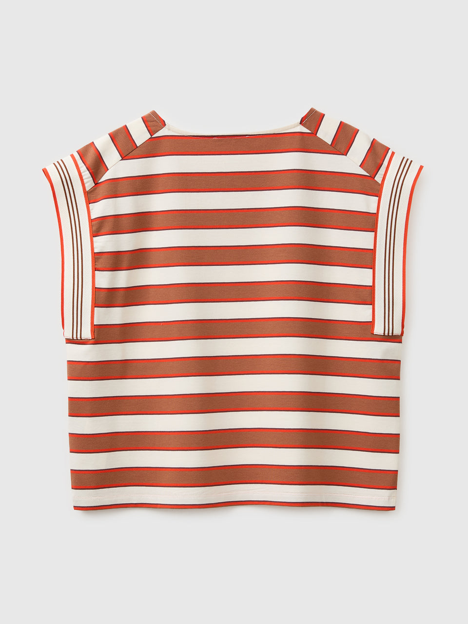 T-shirt sem mangas às riscas - ucb_image_BS