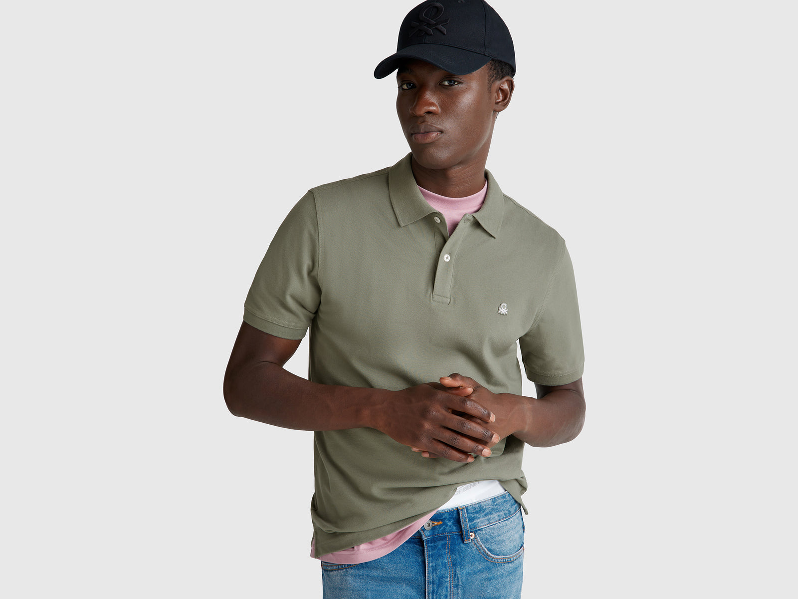 Slim fit polo