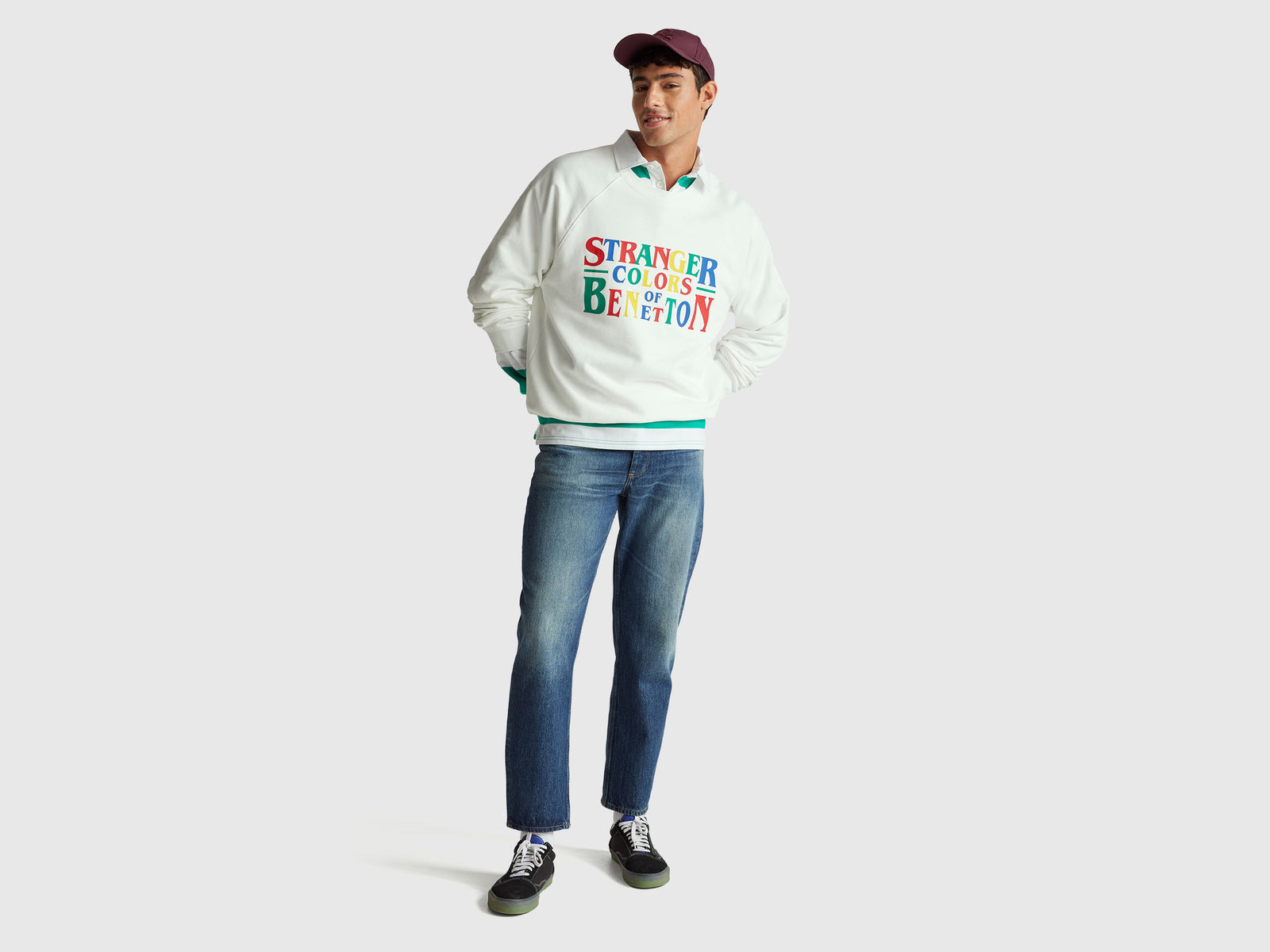 Stranger Things relaxed fit sweatshirt