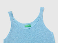 Linen blend knit top - ucb_image_DS1