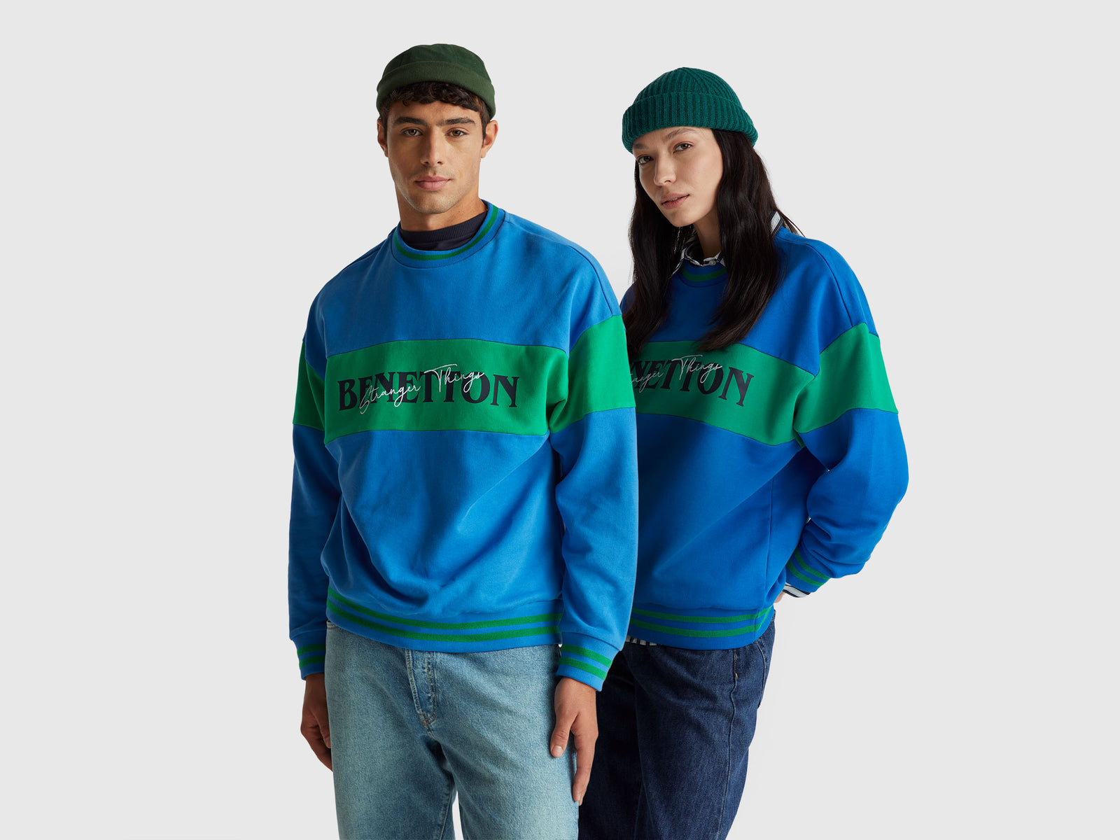 Sweat color block Stranger Things - ucb_image_F