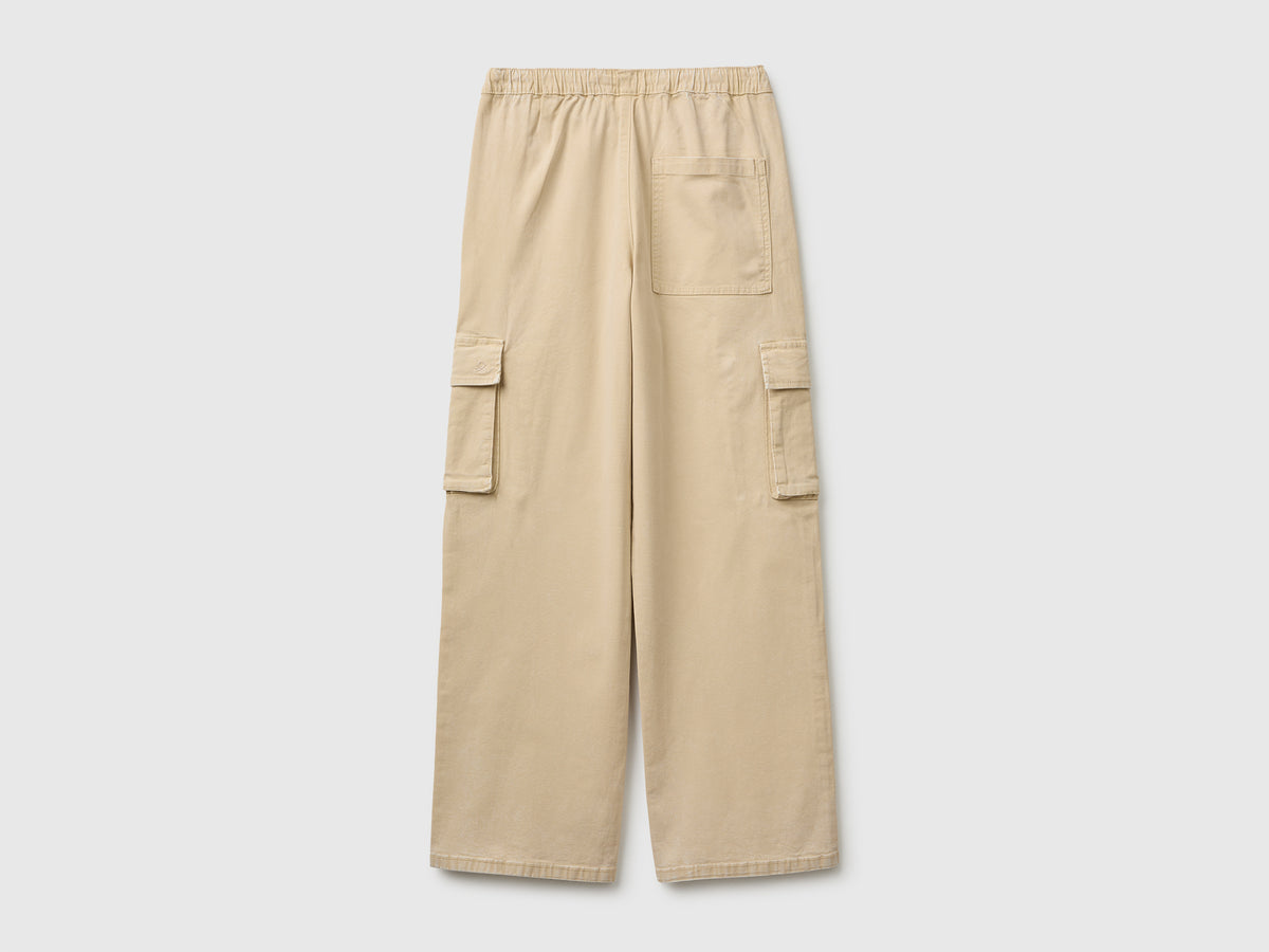 Calças cargo com cordão de ajuste - ucb_image_BS