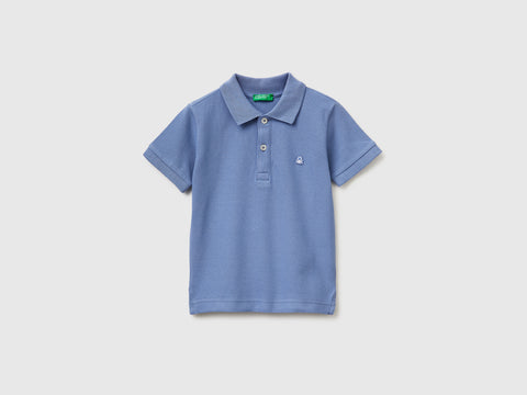 Polo de manga curta em algodão puro - ucb_image_FS