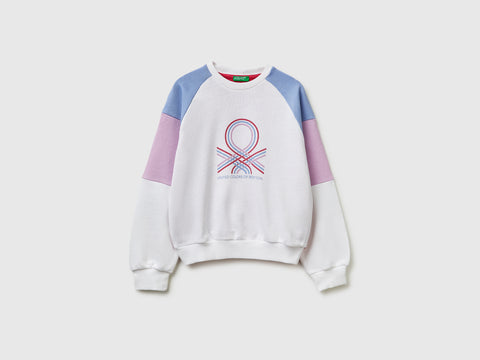 Cotton sweatshirt with logo - ucb_image_FS