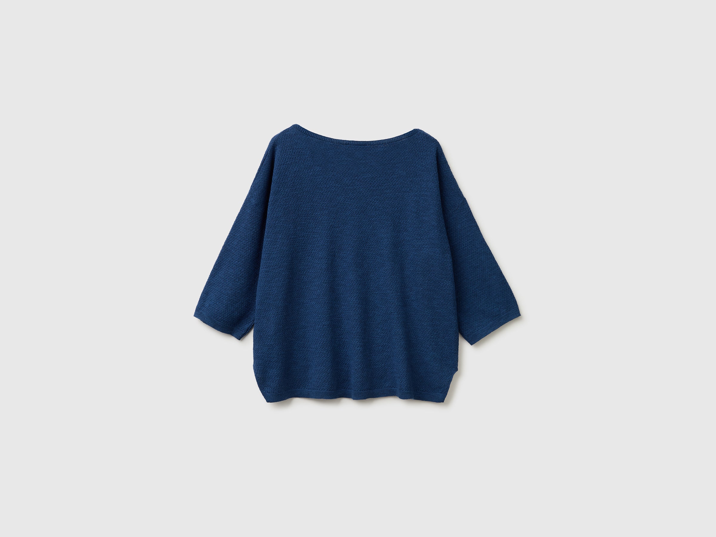 Boxy fit linen blend sweater - ucb_image_BS