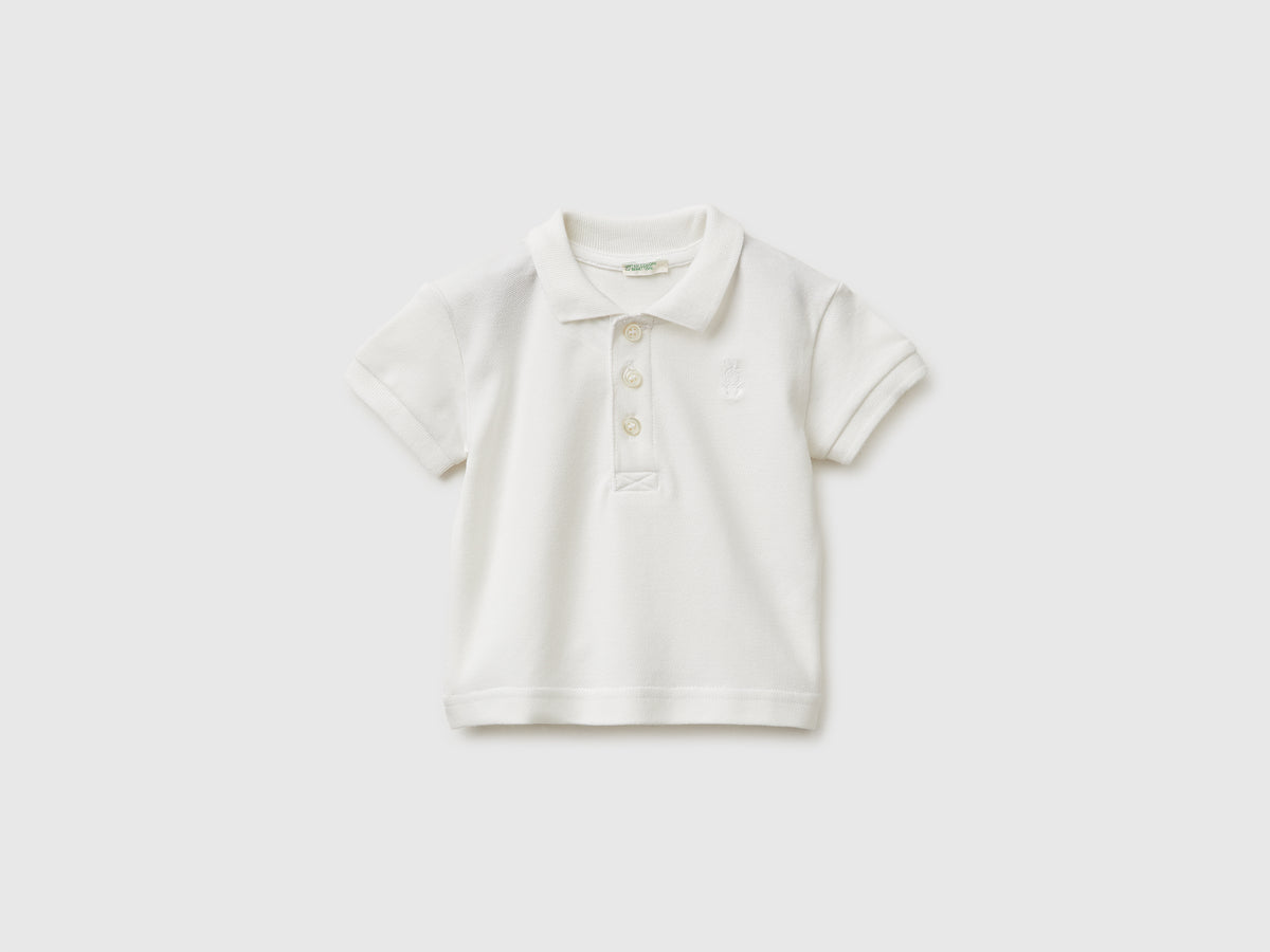 Polo in stretch organic cotton - ucb_image_FS