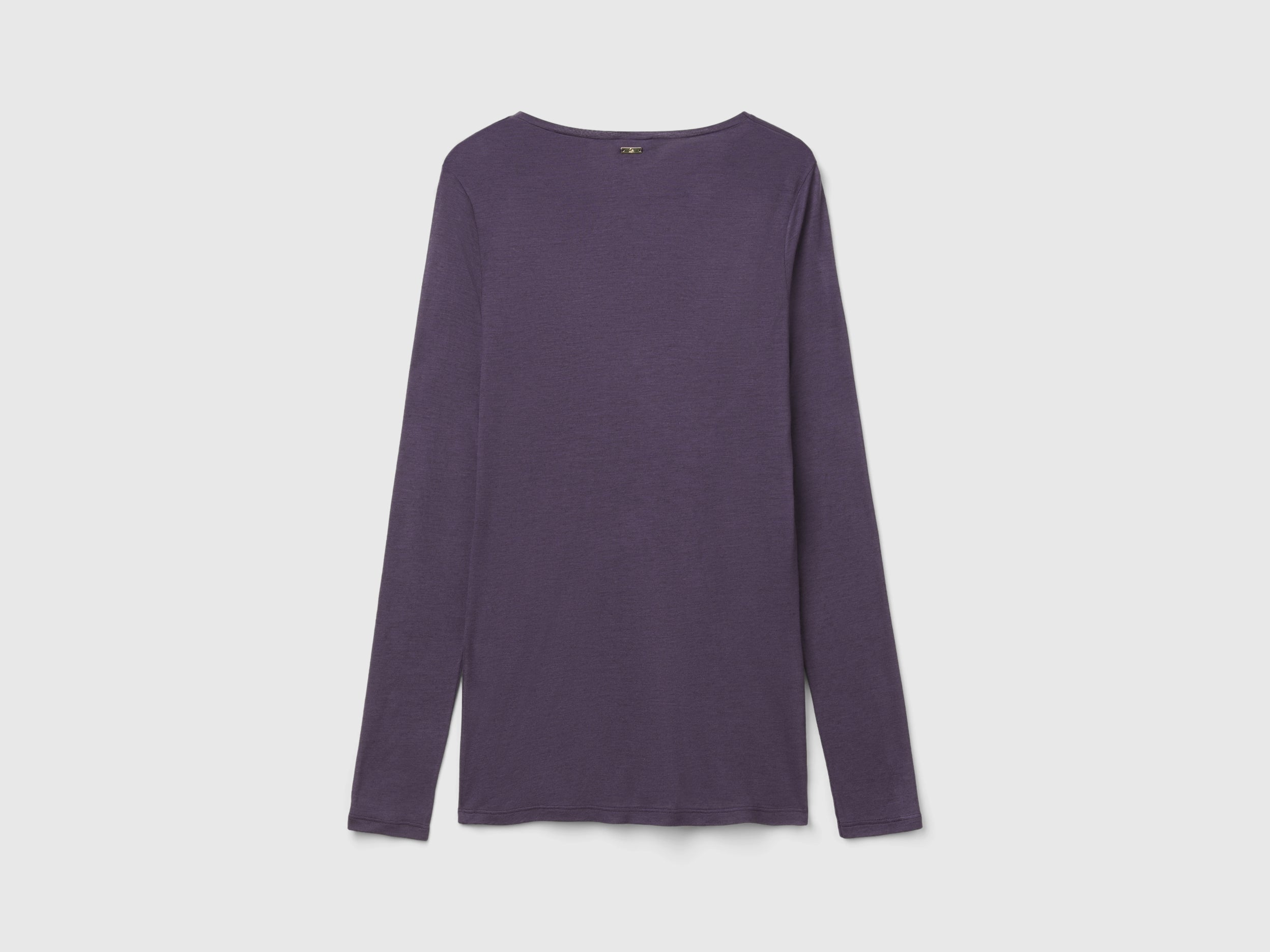 T-shirt em mistura de viscose e lã - ucb_image_BS