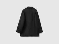 Sobretudo trespassado em lã e caxemira - ucb_image_BS