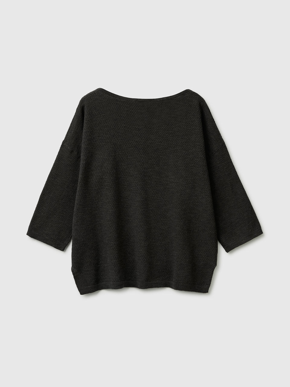 Boxy fit linen blend sweater - ucb_image_BS