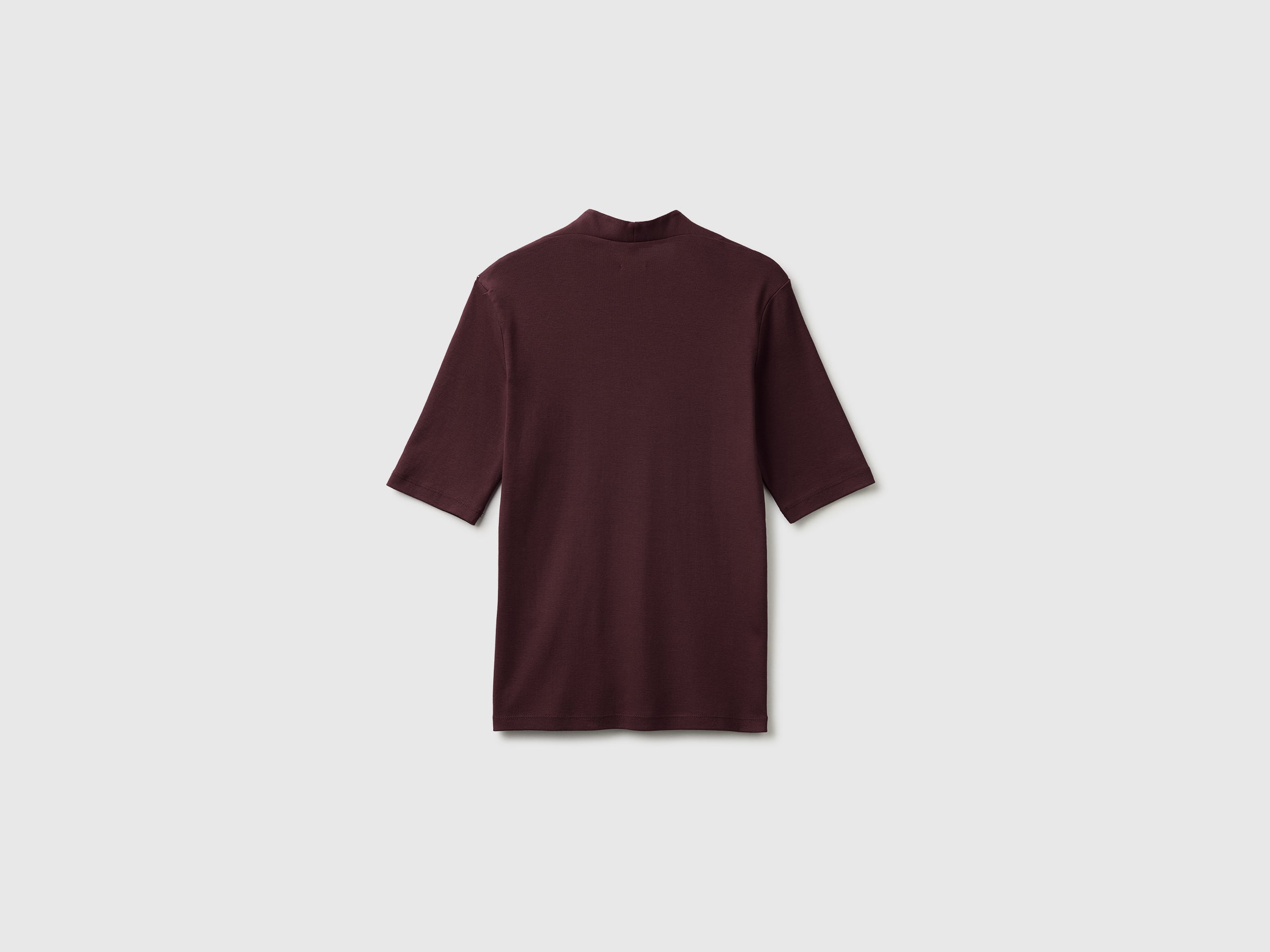 T-shirt slim fit em algodão de fibra longa - ucb_image_BS