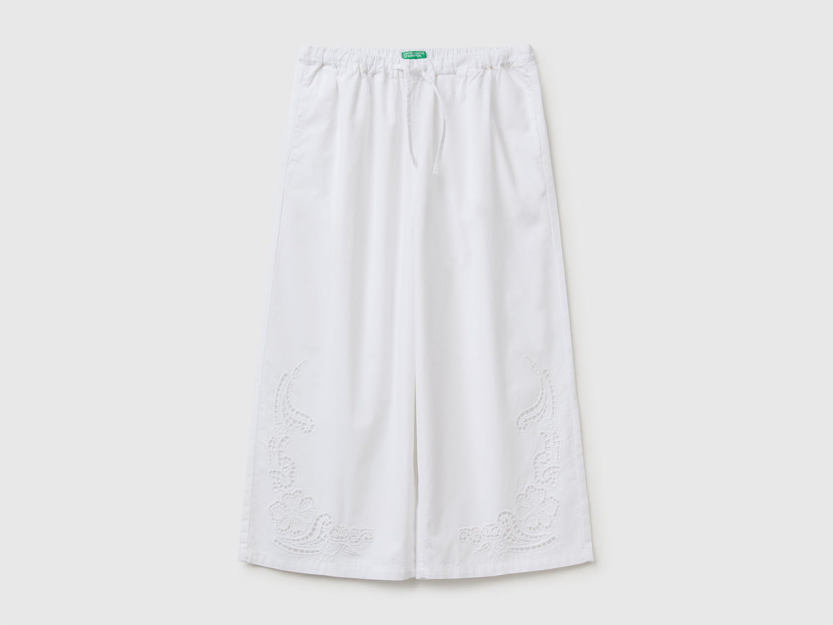 Trousers with Sangallo lace - ucb_image_FS