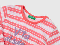 Striped T-shirt with puffy print - ucb_image_DS1