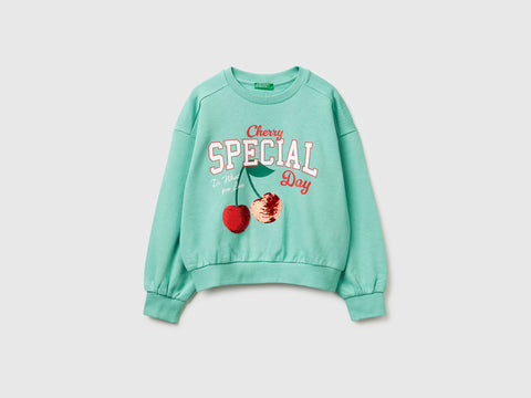Sweatshirt with print and sequins - ucb_image_FS