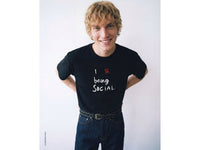 T-shirt com estampa slogan em algodão orgânico - ucb_image_F
