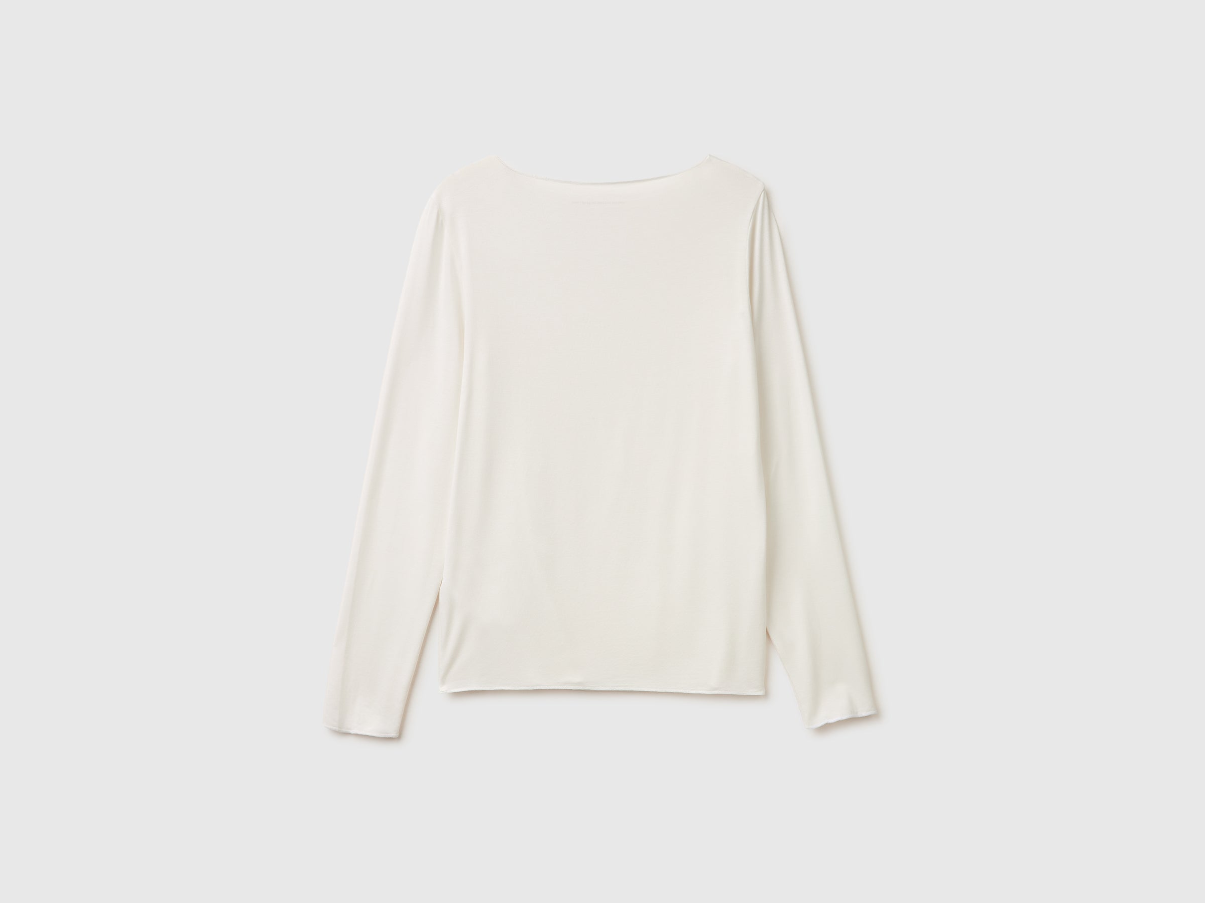 T-shirt para usar por baixo do casaco em seda mista - ucb_image_BS