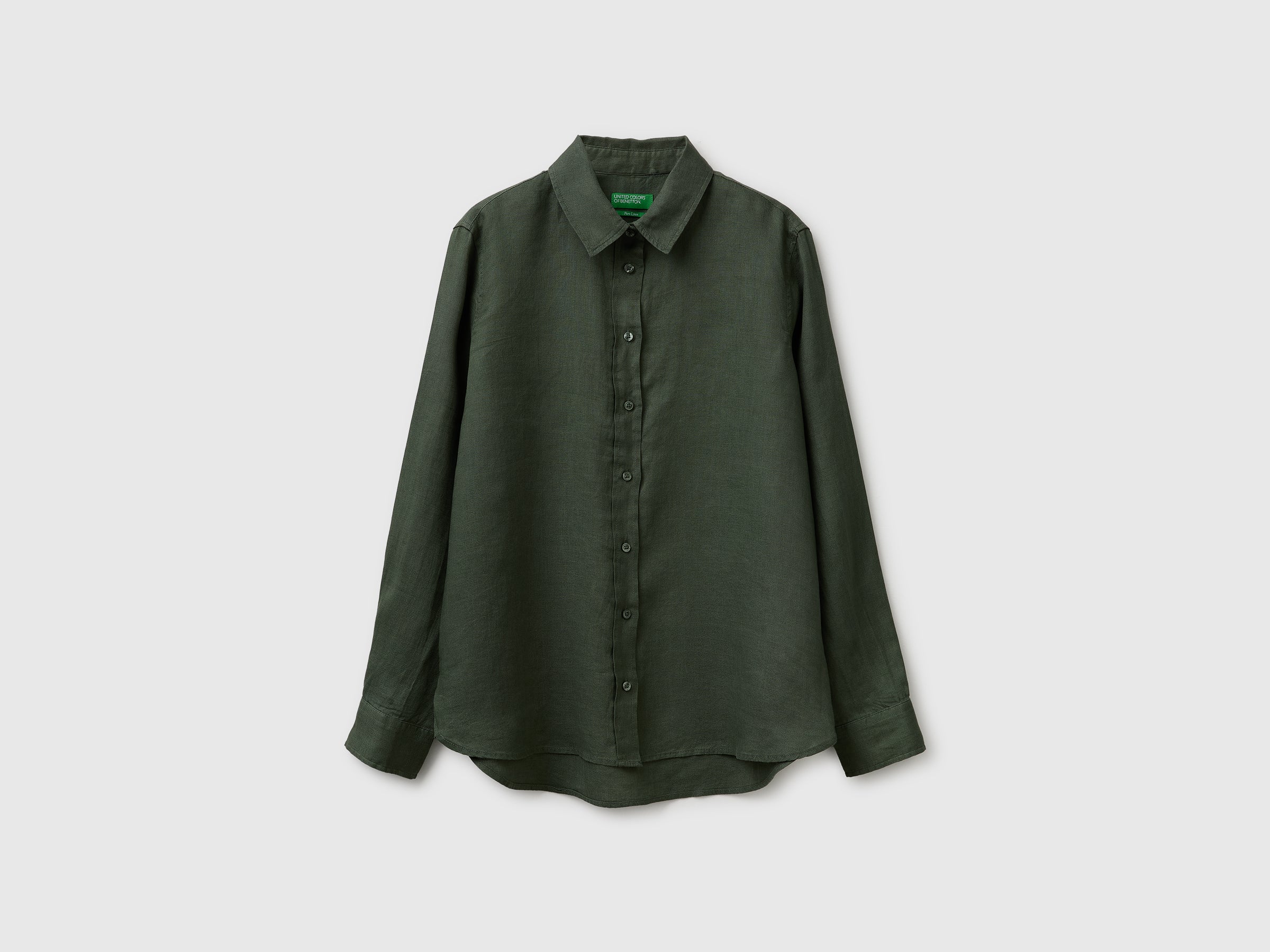 Regular fit shirt in pure linen - ucb_image_FS