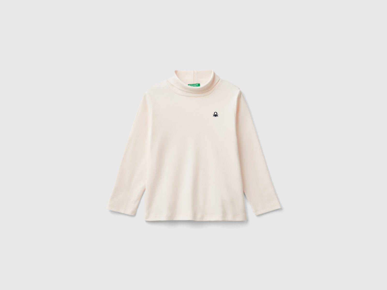 T-shirt de gola alta canelada - ucb_image_FS