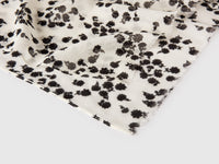 Patterned linen blend scarf - ucb_image_DS1