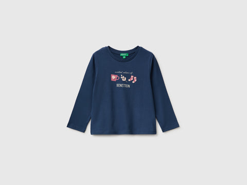 T-shirt com estampa efeito de relevo - ucb_image_FS