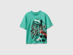 T-shirt imprimé graffiti