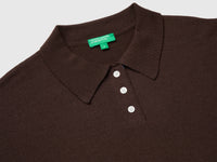 Camisola tipo polo em mistura de lã - ucb_image_DS1