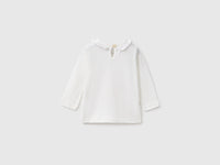 T-shirt com folhos na gola - ucb_image_BS